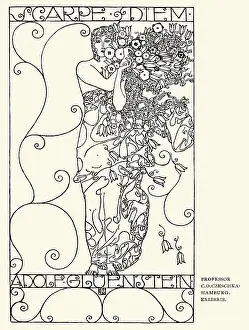 Diem: Book plate of Adolf Gluenstein