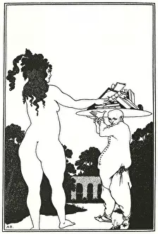 Beardsley: Book-plate by Aubrey Beardsley