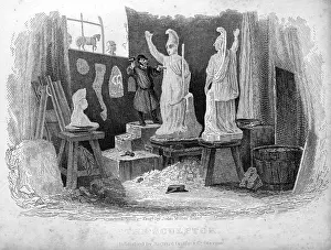 Minerva: Book of Trades, The Sculptor