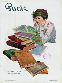 Favorite: The book worm and her favorite book