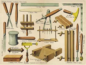 Compasses: Bookbinding tools 1875