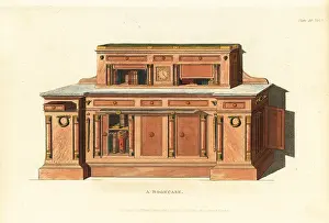 Rosewood: Bookcase, 1812