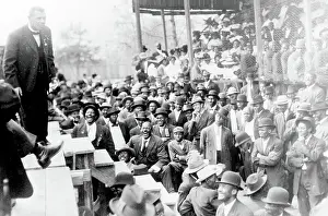 Mulatto: Booker T. Washington Addressing Crowd