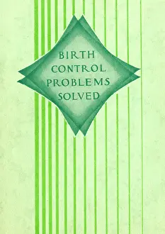 Advice: Booklet cover, Birth Control Problems Solves