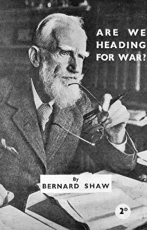 Heading: Booklet cover, George Bernard Shaw