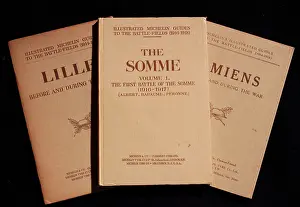 Michelin: Three books, The Somme, Lille, Amiens