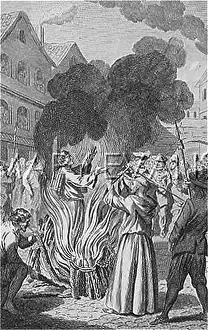 Bibles: BOOKSELLER BURNT/AVIGNON