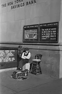 Bootblack: Bootblack, corner Fourteenth Street and Eighth Avenue, New Y