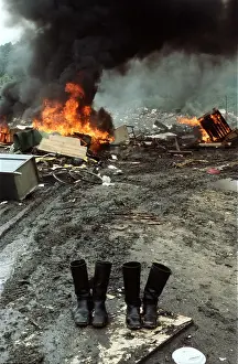Heaps: Boots - fire - waste