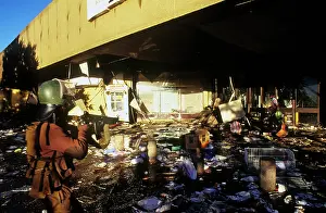 Mmabatho: Bophutatswana, 1990: Looted during violent demonstrations