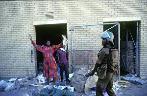 Mmabatho: Bophutatswana, Mmabatho, 1990: Looted during violent