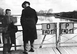 Declare: Border bridge at Filehne over the Notec, around the 1920s