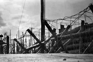Secured: Border crossing at the German-Swiss border, 1939