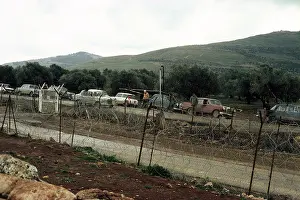 Barbwire: A Border Crossing in Israel
