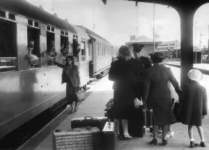 Mobilisation: Border crossing in Upper Silesia, 1939