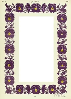 Formally: Border of Pansies