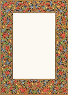 Motifs: Border with Ribbons