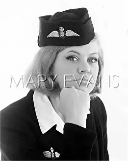 Sulking: BORED AIR HOSTESS