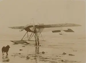 Hydro: Borel Hydro-monoplane at the Monaco Schneider Trophy