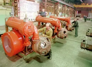 Pumps: Borets Compressor Plant in Moscow, 1995