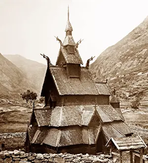 Borgund: Borgund Church, Norway