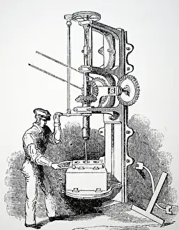 1843: Boring the cylinders of steam engines, Vulcan