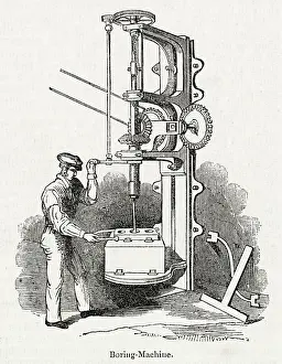 Boring: Boring machine, Clyde steamboat works, Glasgow