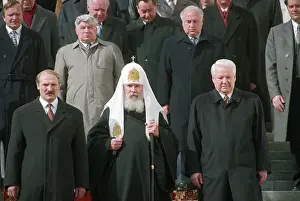 Eltsin: Boris Eltsin meets with Alexander Lukashenko, 1995