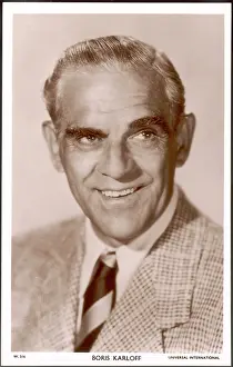 Notably: BORIS KARLOFF