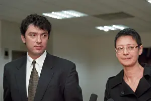 Taxation: Boris Nemtsov and Irina Khakamada, 1998