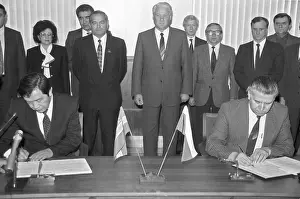 Uzbekistan: Boris Yeltsin, 1991