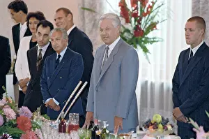 Congratulates: Boris Yeltsin, 1992
