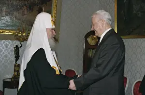Alexy: Boris Yeltsin and Alexy II
