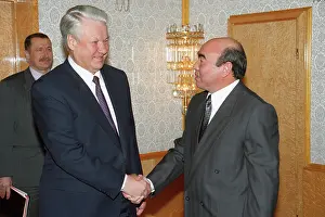 Kyrgyzstan: Boris Yeltsin and Askar Akayev, 1994