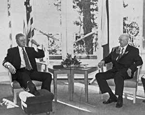 Negotiations: Boris Yeltsin and Bill Clinton, 1997
