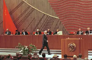 Tribune: Boris Yeltsin at Congress, 1990