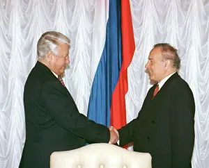 Azerbaijan: Boris Yeltsin and Geydar Aliyev, 1994