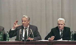 Governmental: Boris Yeltsin and Ivan Silaev, 1990