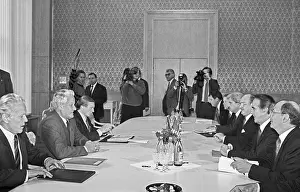 Negotiations: Boris Yeltsin to meet US senators, 1990