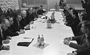 Negotiations: Boris Yeltsin and Nursultan Nazarbaev, 1990