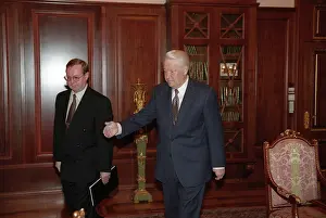 Stepashin: Boris Yeltsin and Sergei Stepashin, 1998