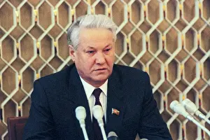 Constitutional: Boris Yeltsin at session of Constitutional Commission