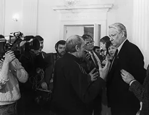 Sessions: Boris Yeltsin at third session of Supreme Soviet