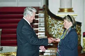 Honorary: Boris Yeltsin at state awarding, 1994