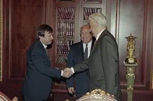 Draft: Boris Yeltsin, Viktor Chernomyrdin, Valentin Yumashev