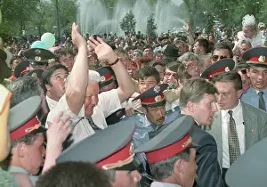 Astrakhan: Boris Yeltsin visit to Astrakhan, 1996