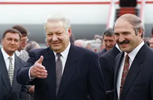 Lukashenko: Boris Yeltsin visit to Belarus, 1996