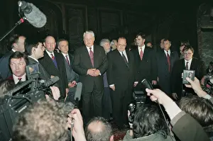 Dehaene: Boris Yeltsin visit to Belgium, 1993