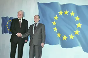 Delors: Boris Yeltsin visit to Belgium, 1993