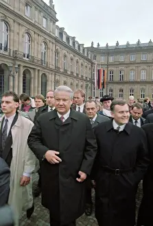 Teufel: Boris Yeltsin visit to FRG, 1991